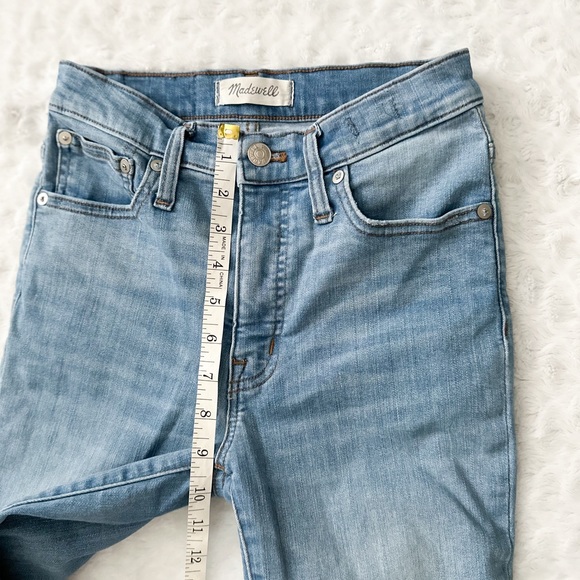 MADEWELL Cali Demi Boot Frayed Hem Jean - Picture 7 of 9